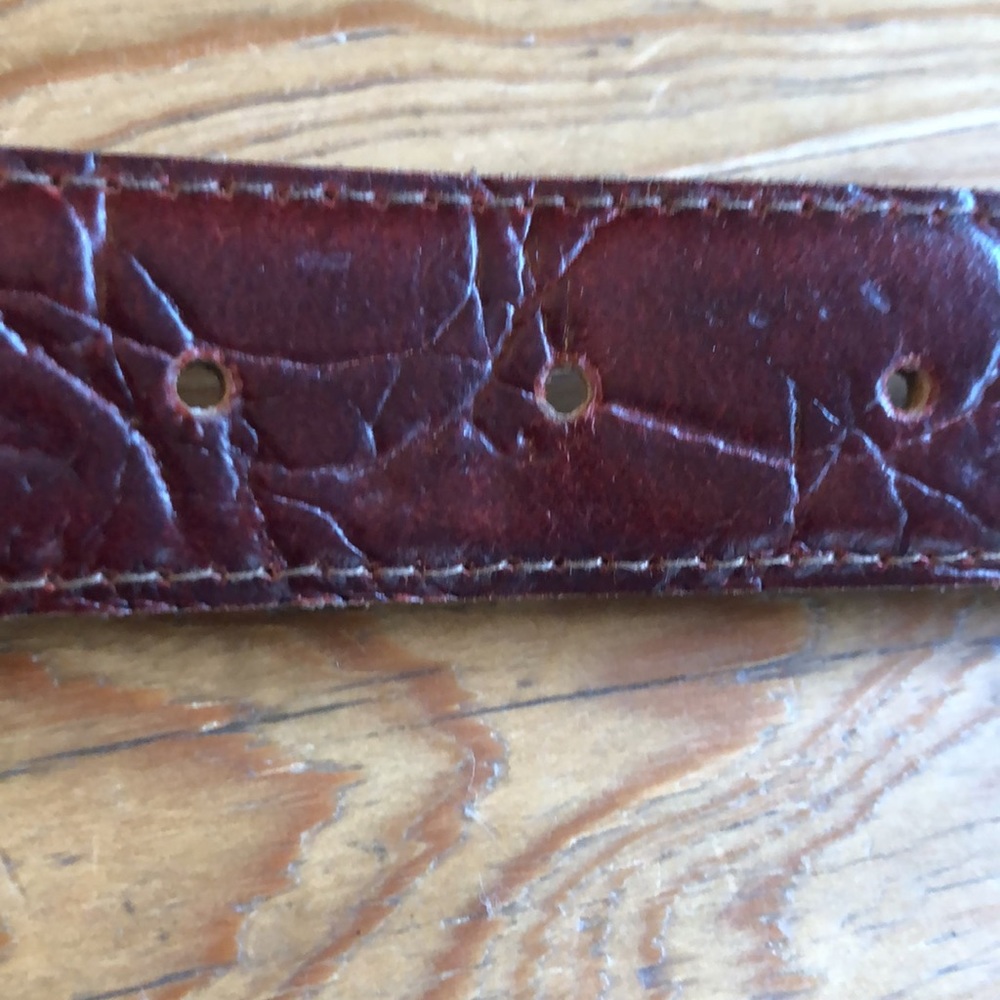 Code Azure leather belt - Picture 10 of 11